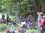 auch die 2. und 3. L�uferInnen machen sich fertig...